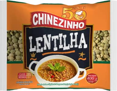 Chinezinho, Lentilha, 400 Gramas