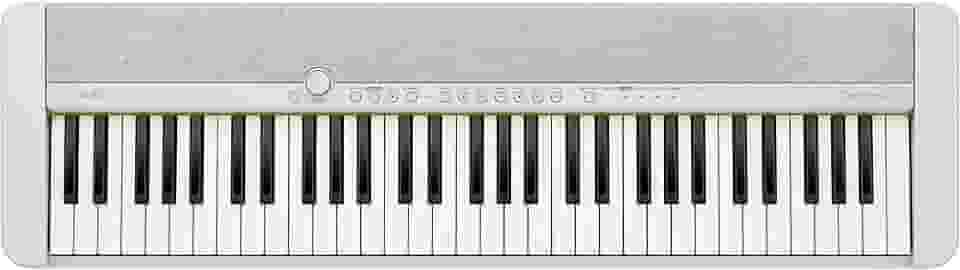 Casio Casiotone CT-S1 – Teclado retrô sensível ao toque de 61 teclas | Design elegante e portátil para iniciantes e profissionais | Piano de cauda estéreo + 60 tons AiX | Conectividade USB-MIDI |