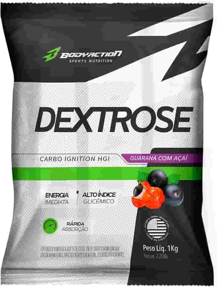 BODYACTION Dextrose 1Kg Sabor Guaraná Com Açaí Bodyaction