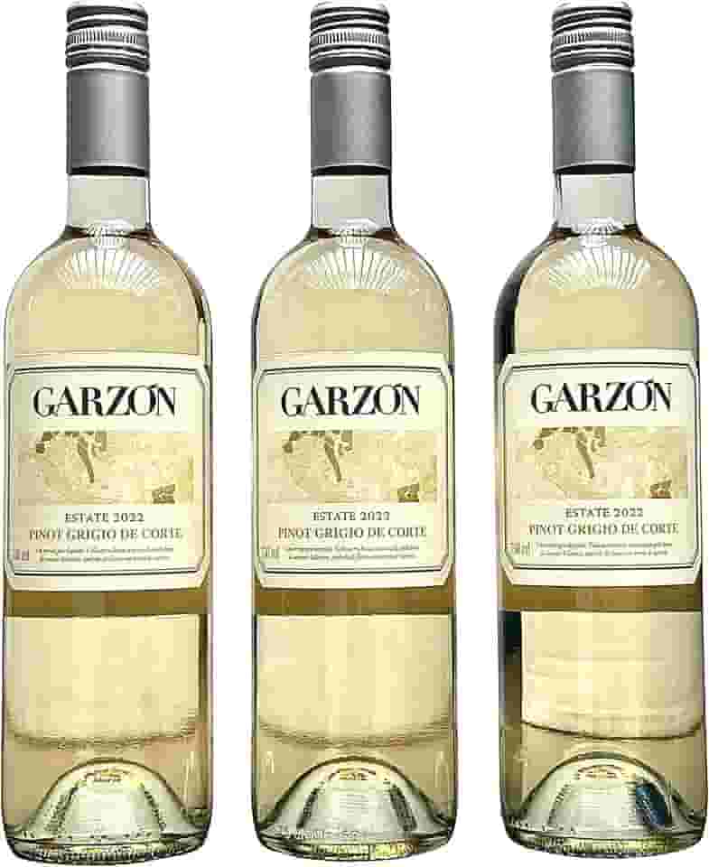 Vinho Garzon Estate Pinot Grigio | Kit com 3 Garrafas | Oferta