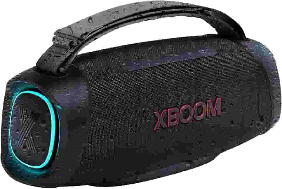 Caixa de som Bluetooth portátil LG XBOOM Durabilidade militar, à prova d'água (IP67) e 15 horas de bateria - XG8T