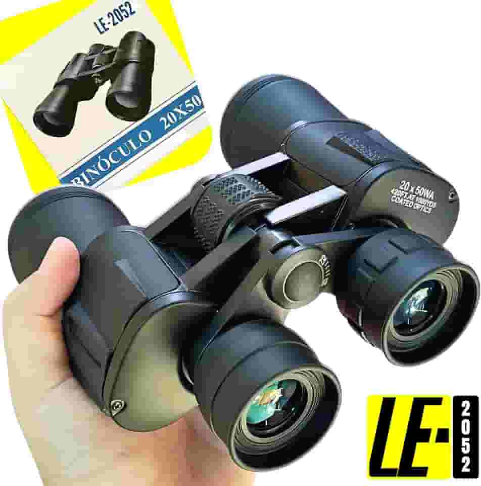Binóculo Profissional Genérico 20x50 Portátil Super Potente com Lentes de Alta Definição Tático Ideal para Observação de Longas Distâncias Perfeito para Acampamentos e Trilhas