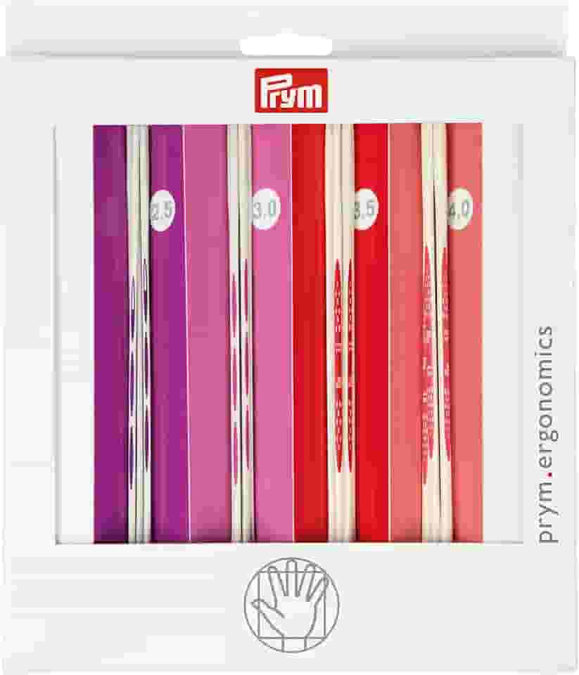 Kit de Agulhas para Tricô Ponta Dupla - 04 Tamanhos - 194000 - Prym