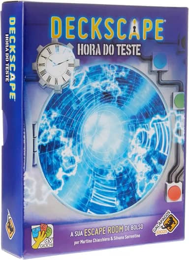 Galápagos, Deckscape: Hora do Teste, Jogo de Tabuleiro Cooperativo, 1-6 jogadores, 30-60min