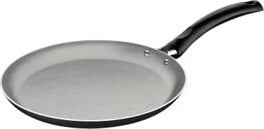 Panquequeira Tramontina Turim em Alumínio com Revestimento Interno e Externo em Antiaderente Starflon Max Chumbo 22 cm 0,6 L