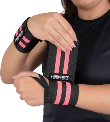 Munhequeira Elástica Profissional Crossfit Lpo Powerlifting