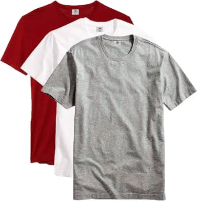 Kit com 3 Camisetas Masculina Básica Algodão Premium