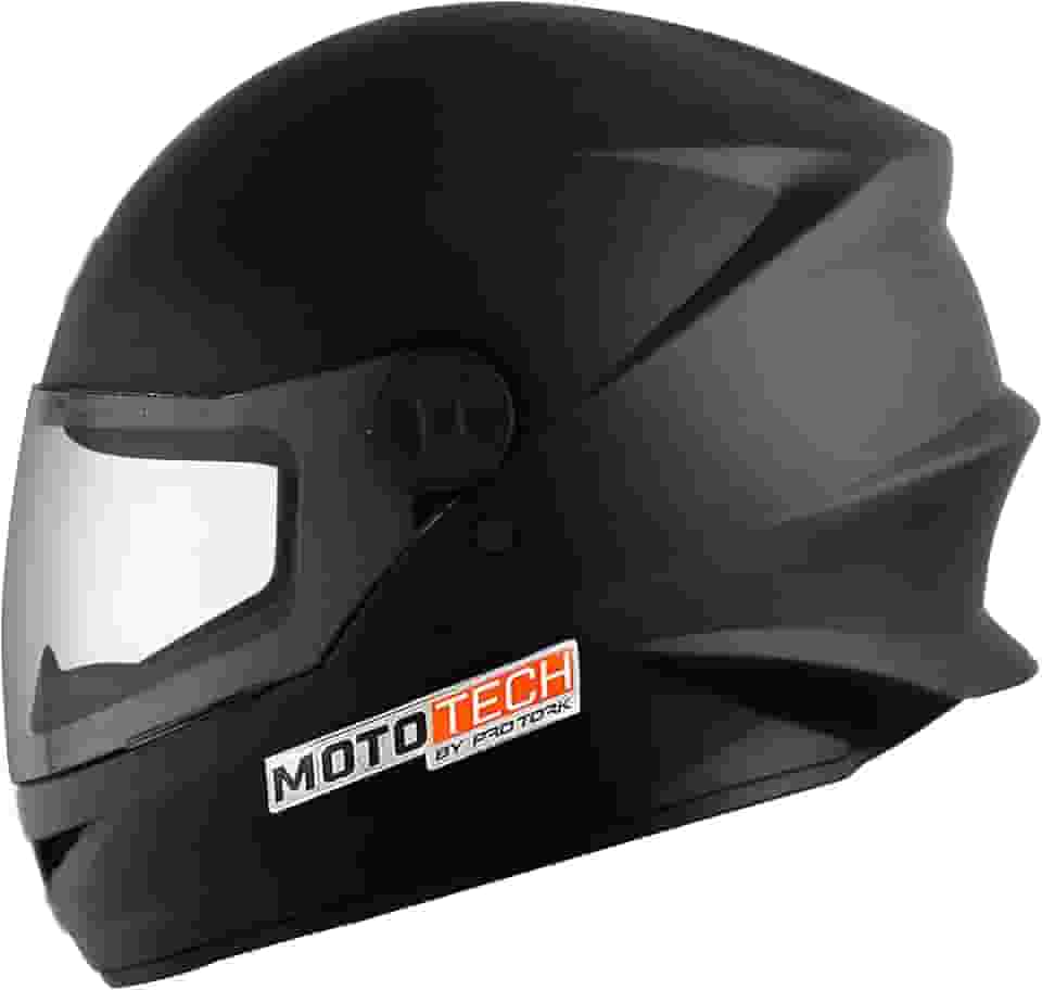 Pro Tork Capacete Fechado R8 Moto Tech Fosco Tam. 60 Matte Black