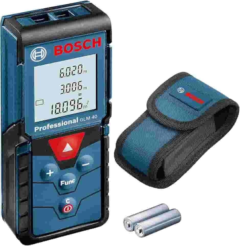Bosch Trena Laser GLM 40 alcance 40m com bolsa protetora