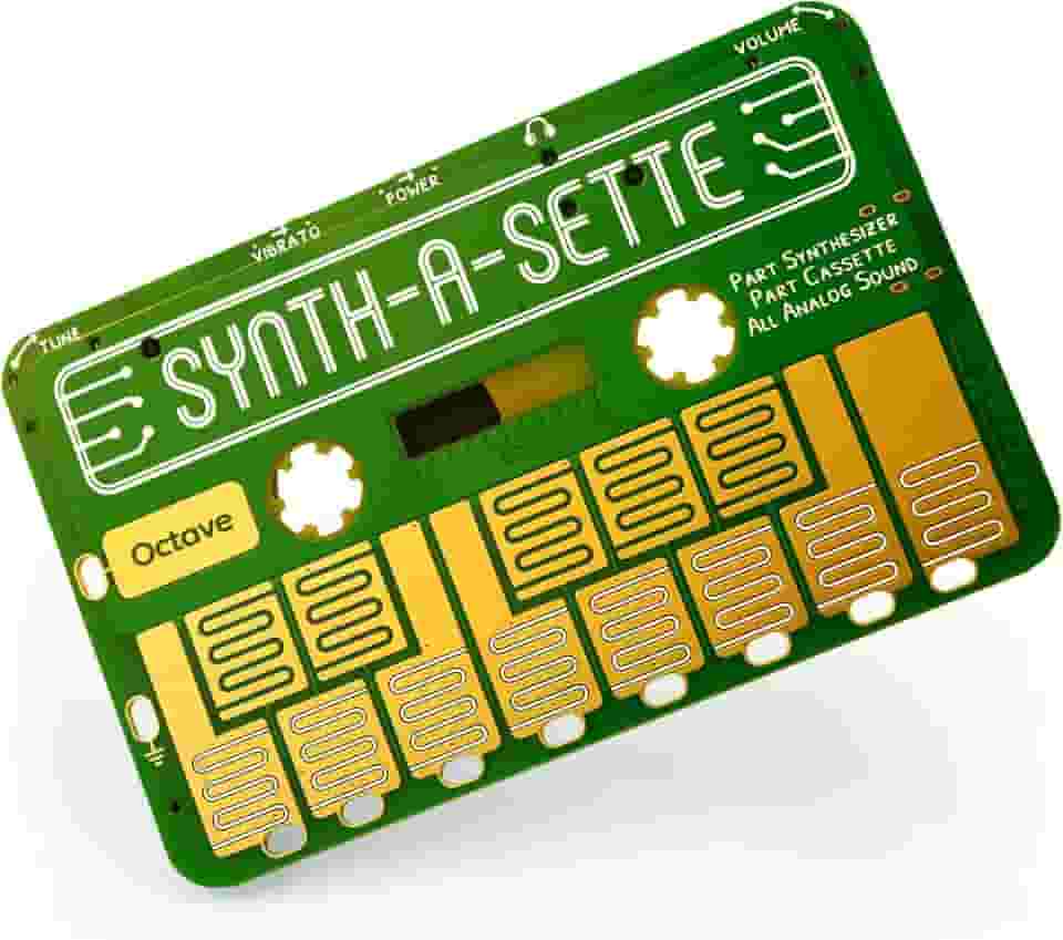 Synth-a-Sette: crie seu próprio teclado banana com este sintetizador analógico tamanho cassete, SN1-KIT