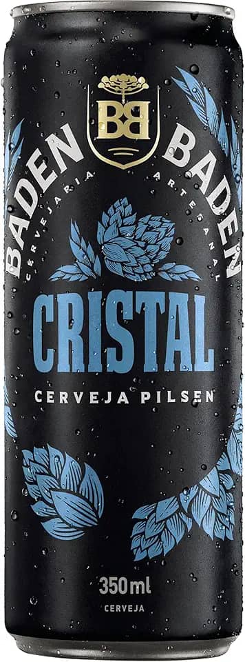 Cerveja BADEN BADEN Cristal Pilsen Lata BADEN BADEN 350ML