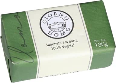 Sabonete Em Barra Para Mãos E Corpo Masculino 180G Verde