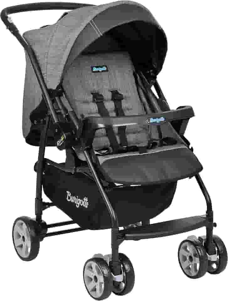 Burigotto Carrinho de Bebê Rio K, Mesclado Preto