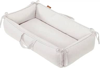 Ninho Redutor de Berço Linho Bege Mescla