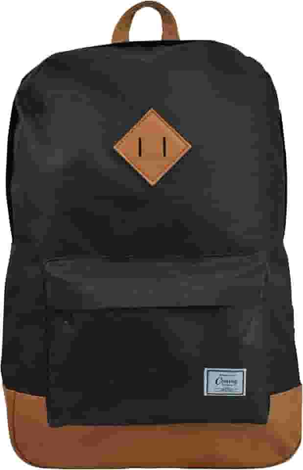 Mochila Casual, Poliester, Unissex, Preta