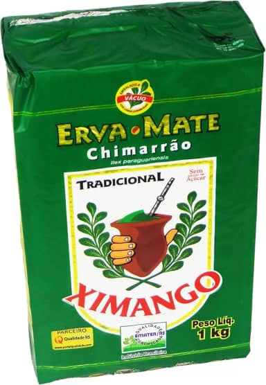 Erva Mate Tradicional 1 Kg Ximango