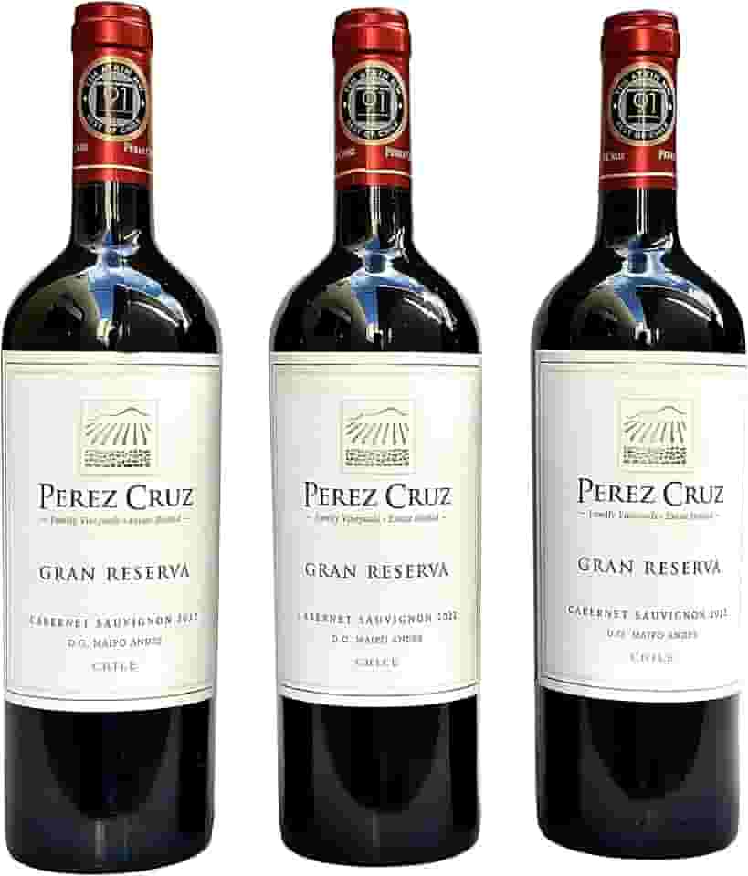 Vinho Perez Cruz Gran Reserva Cabernet Sauvignon | Kit Com 3 Garrafas | Oferta