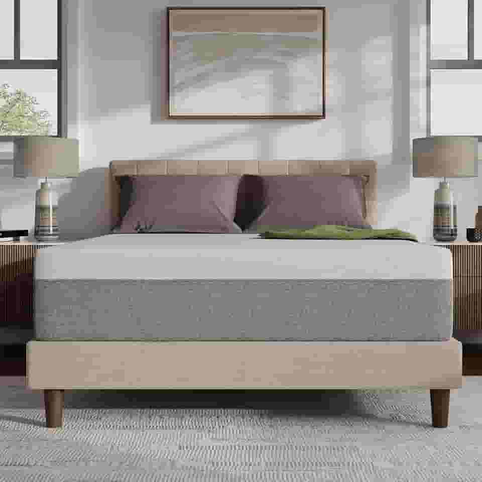 Novilla Colchão Queen de 30,5 cm, espuma viscoelástica de gel Queen em uma caixa com espuma confortável para alívio de pressão, suporte corporal e sono noturno fresco, certificado CertiPUR-US