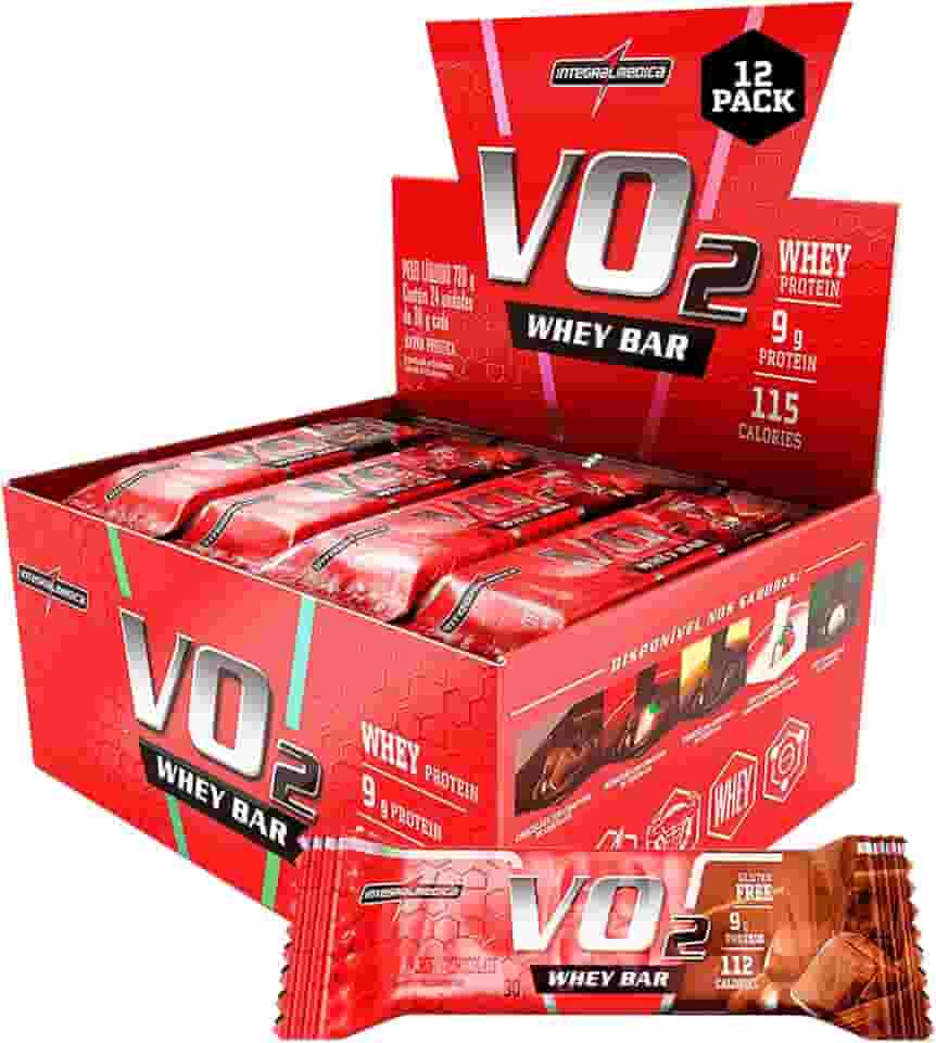 Vo2 Protein Bar Chocolate - 12un