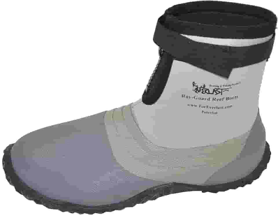 Botas de pesca e pesca Ray-Guard com sola rígida vulcanizada - leve e à prova d'água - unissex para adultos