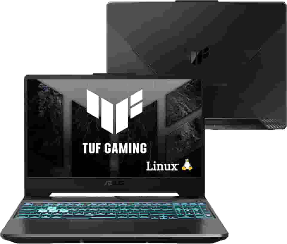 Notebook ASUS TUF Gaming A15, RTX 3050, AMD RYZEN 7, 8 GB, 512 GB SSD, KeepOS, Tela 15.6'' FHD, Graphite Black - FA506NCR-HN089