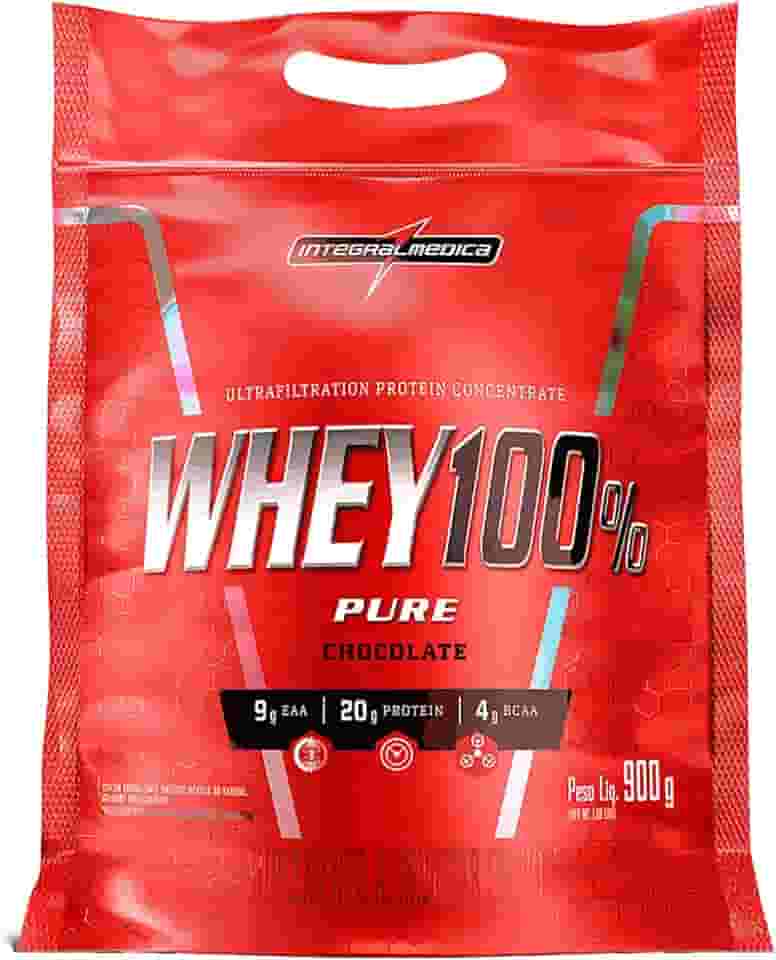 Whey 100% Pure 900g Pouch Integralmedica - Chocolate