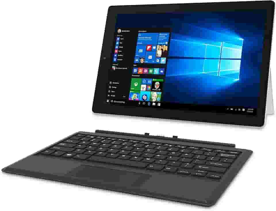 RCA Tablet Windows 10 2 em 1 de 12 polegadas com teclado de viagem