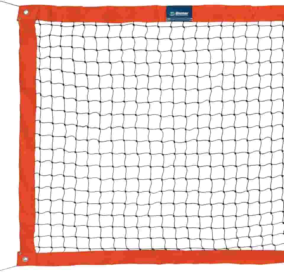 Rede Multisport Beach Tennis, Futevôlei, Vôlei de Praia 4 Faixas Laranja