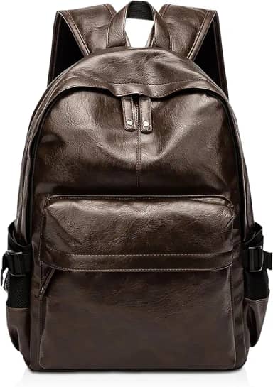 Mochila Executiva Couro Vintage Notebook Multifuncional