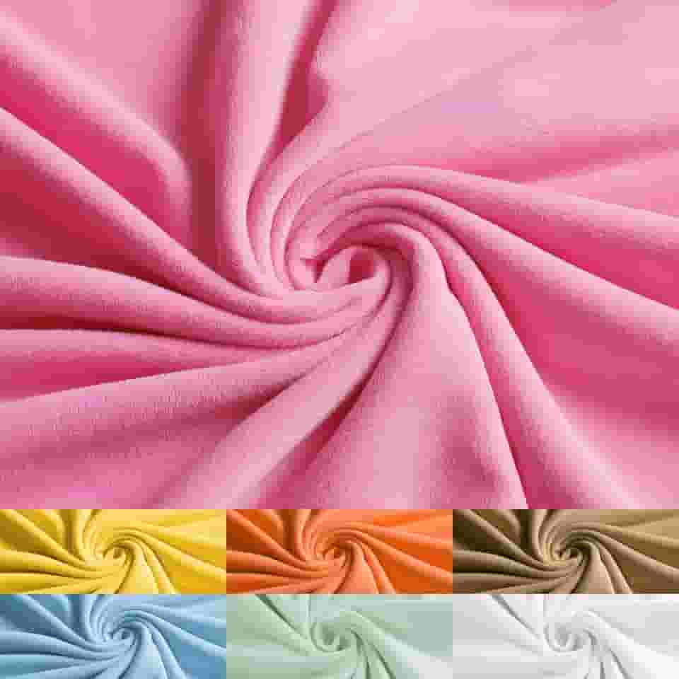 Konelia Tecido Minky by The Yard, tecido de lã super macio de 1,0 mm, tecido de pelúcia macio de 152 cm de largura, tecido felpudo para costura, cobertor, capa de travesseiro, cachecol, máscara, cama
