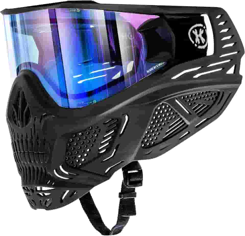 HK Army Óculos de Paintball/Máscara de Airsoft Hstl Skull (Preto, Gelo)