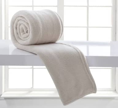 Corttex Microfibra, Manta, 100% Poliéster, Glace, Solteiro 2.00 m x 1.50 m