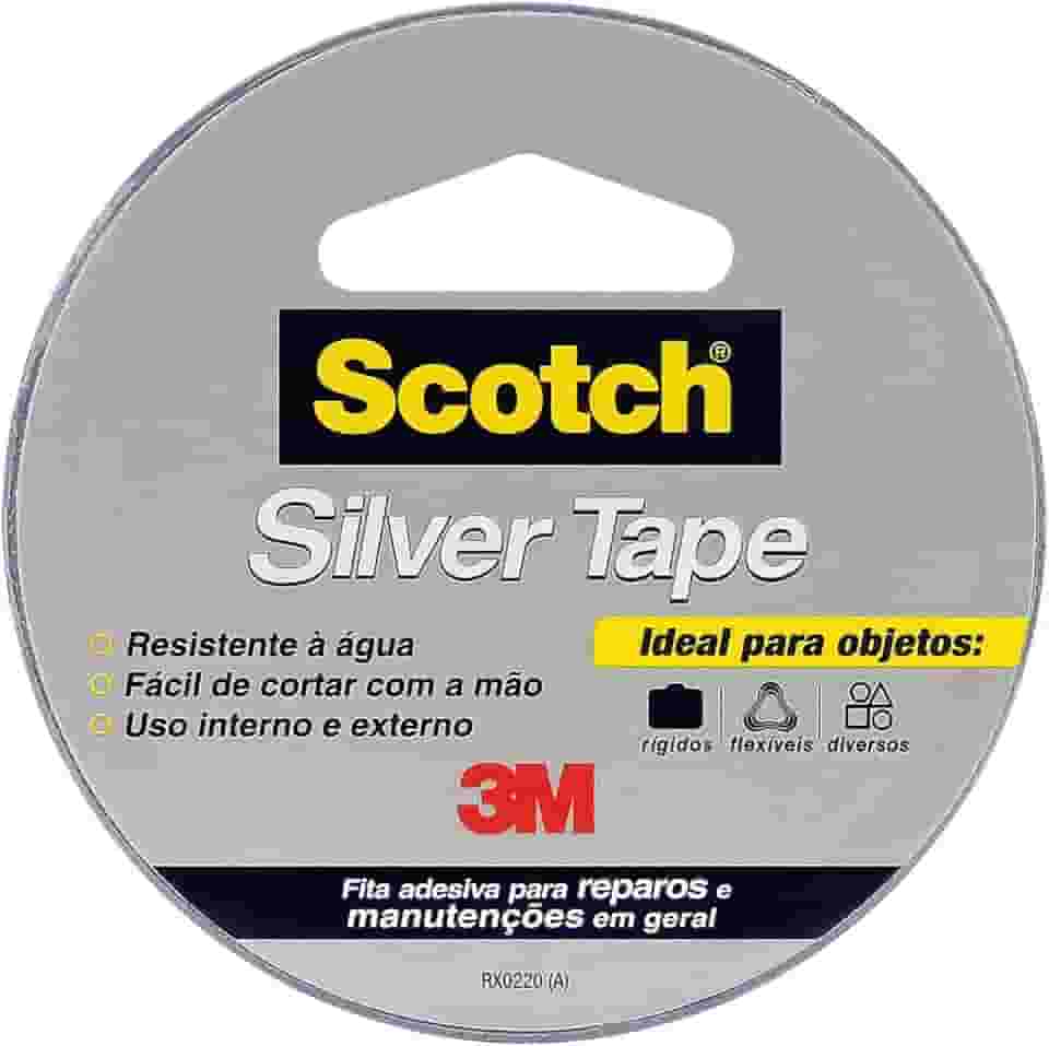 Scotch, 3M, Fita Silver Tape - 45 mm x 5 m, Multicor