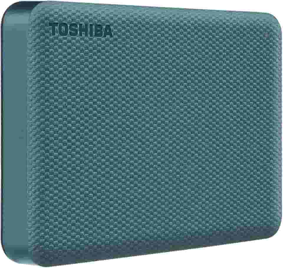 HD Externo Portátil Toshiba 4TB Canvio Advance USB 3.0 Verde - HDTCA40XG3CA