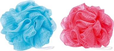 Pack Esponja Para Banho Nylon 30 Gr, 8387, Marco Boni, Cores Sortidas, 2 Unidades, Marco Boni