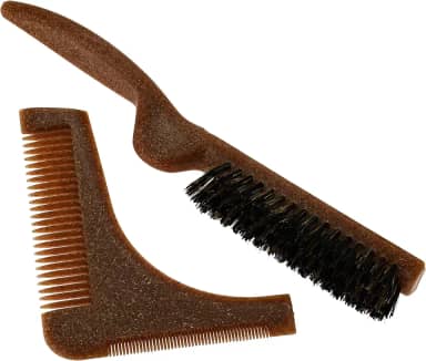 ZKMAGIC Kit Barbeiro (Escova Barba/Pente Modelor) Eco Line Marilu