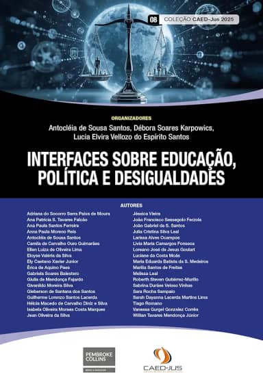 Interfaces sobre educação, política e desigualdades (CAED-Jus 2025 Livro 8)