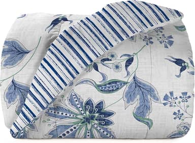 Edredon Queen Teka Diamante Tecido 100% Algodão 260x240 cm.