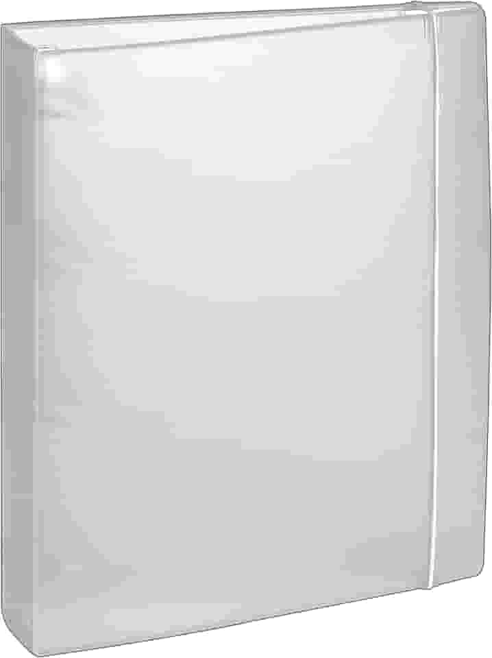 Acrimet Fichário Universitário 4 Argolas A4, Cor Cristal, 804.3