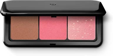 KIKO MILANO, Multi Finish Trio Blush & Bronzer Palette, Paleta Compacta 2 em 1, Cor