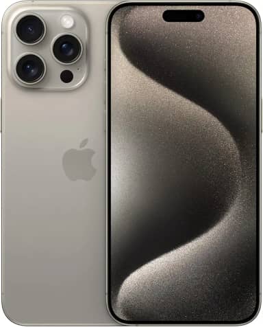 Apple iPhone 15 Pro Max (256 GB) — Titânio natural (Recondicionado)