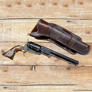 Coldre De Pederneira Pirata Medieval Retrô Sem Cinto Coldre De Pistola De Couro Ocidental Cowboy Único Suporte De Arma Coldre De Revólver Para Cosplay,Sensational421