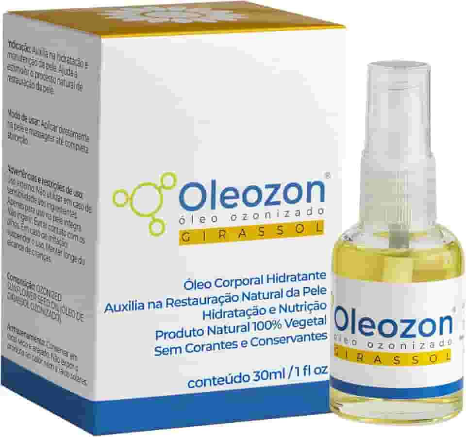 Óleo de Girassol Ozonizado Oleozon 30ml