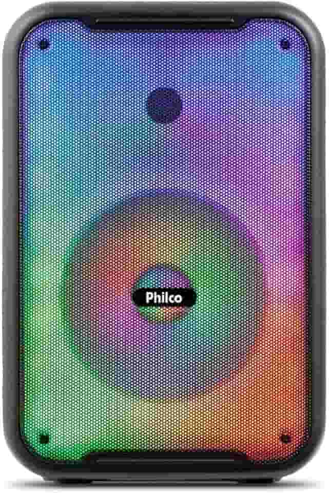 Caixa de Som Amplificada Philco Flash Lights 250W PCX3800 Bivolt