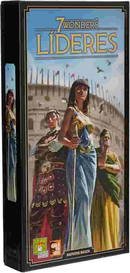 Galápagos, 7 Wonders: Líderes (Expansão) 2ª Edição, Jogo de Tabuleiro para Amigos, 3 a 7 jogadores, 30 a 60 minutos por partida