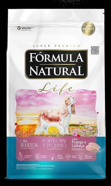 Fórmula Natural Life Ração Seca Para Cães Adultos De Pequeno Porte Sabor Frango 2,5Kg