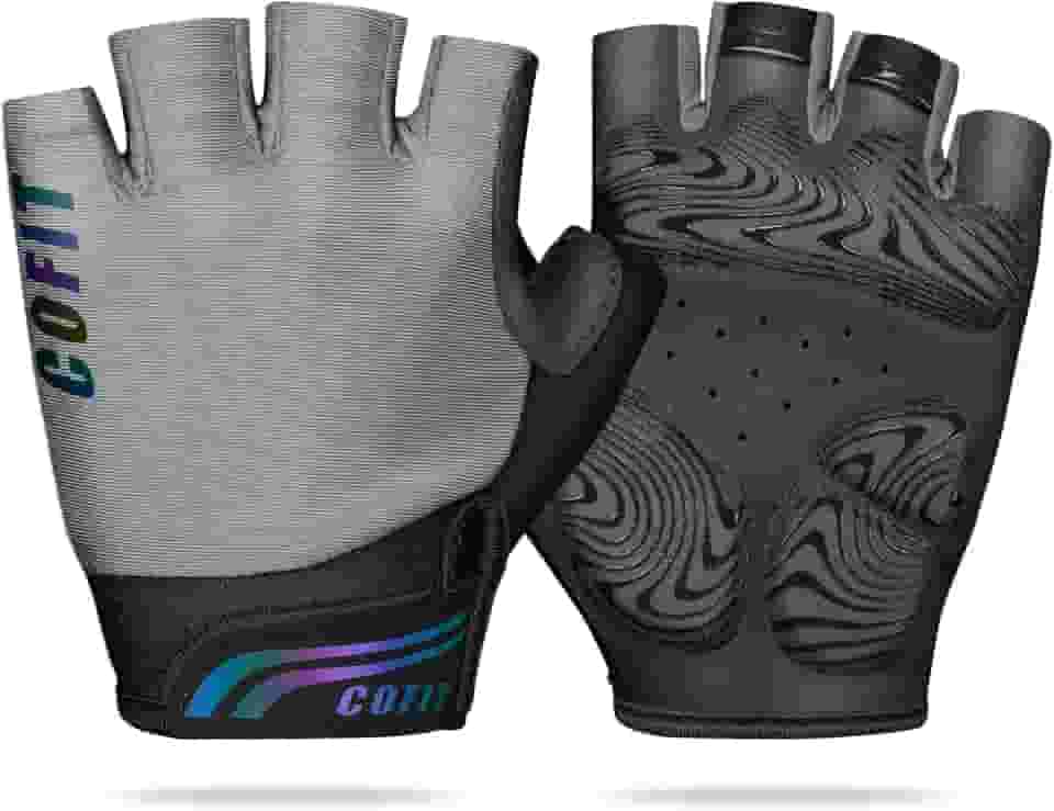 COFIT Luvas de ciclismo antiderrapantes, luvas unissexo de dedo completo luvas de bicicleta com ecrã tátil para montar em BMX ATV MTB, ciclismo em bicicleta - M/L/XL/XXL