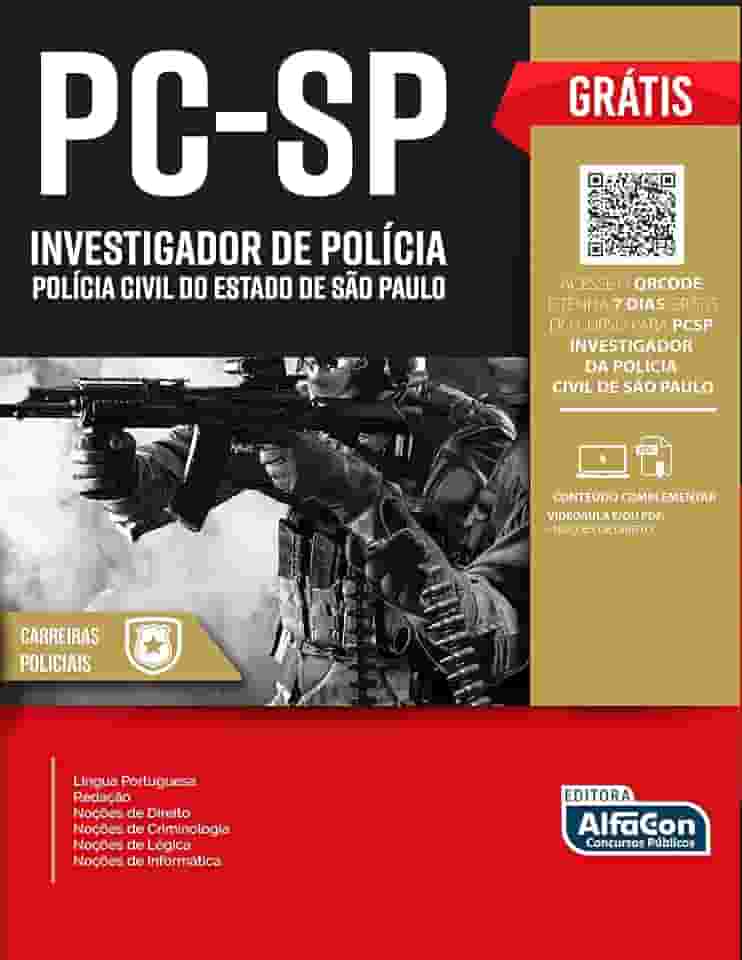 Apostila PCSP - Investigador da Polícia Civil do Estado de São Paulo