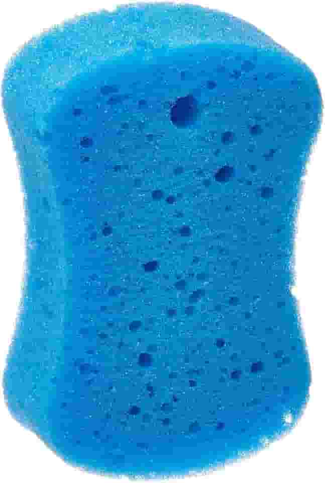 Marilu - Esponja Para Banho Adulto com Cordão, Cores Sortidas: azul, rosa e amarelo