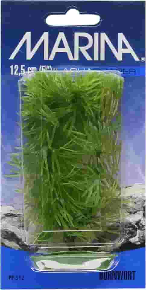 Marina Decoração de aquário Aquascaper, planta de chifre, 12 cm
